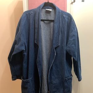 Vintage Denim blazer XL
